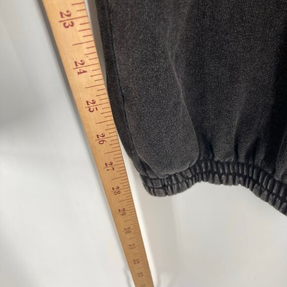 Free People All Star Joggers Black Stone Wash Logo NEW Medium - Picture 13 of 15